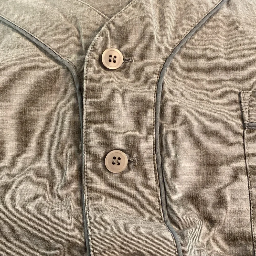 Majestic International Charcoal Gray Night Shirt - Picture 9 of 9
